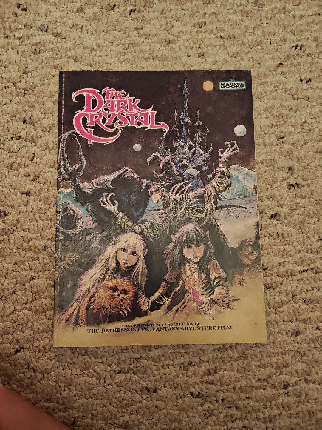 The Dark Crystal Official Movie Adaptation Marvel Magazine Comic Jim Henson 1982