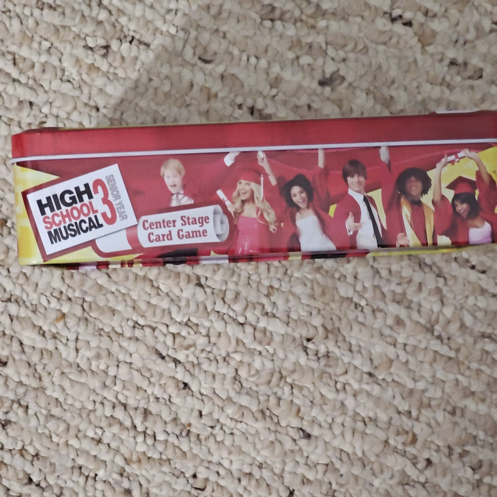 Disney High School Musical 3 Card Game in Tin