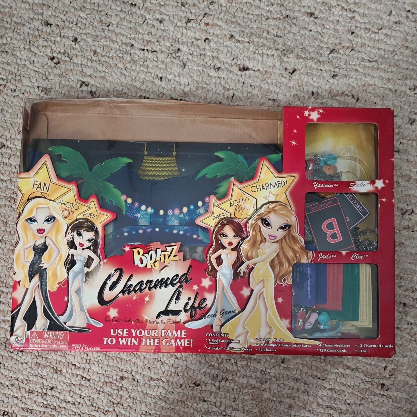 Bratz Charmed Life Board Game by Vivid Imaginations MGA
