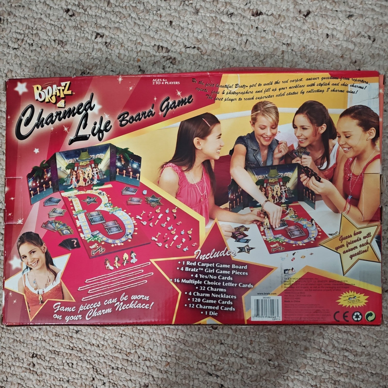 Bratz Charmed Life Board Game by Vivid Imaginations MGA