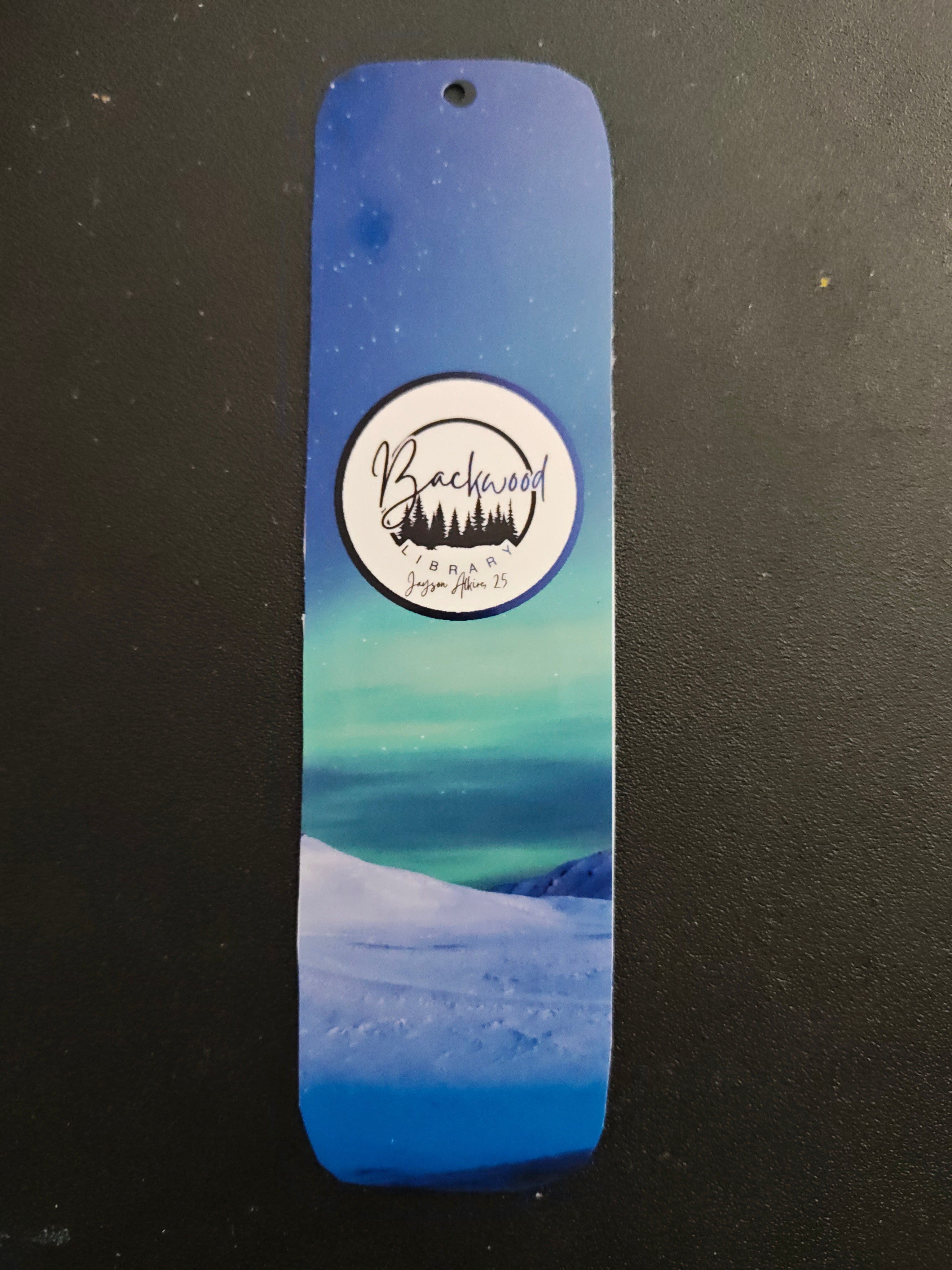 Northern lights bookmark